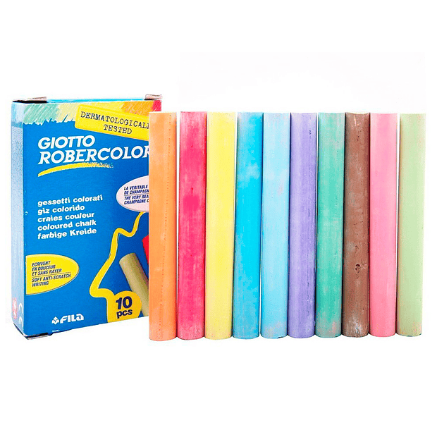 Giz cor GIOTTO Robercolor cx 10 Pack 2un. 2