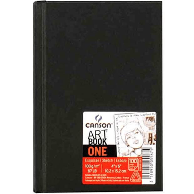 Diário Gráfico Canson Artbook One A6  1