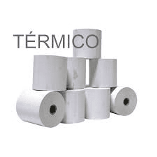 Rolo Papel Térmico 80x80x11  10un.(Quant.consulte-nos) 