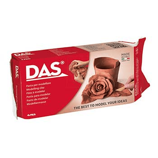 Pasta de modelar DAS Terracota 1 Kg 