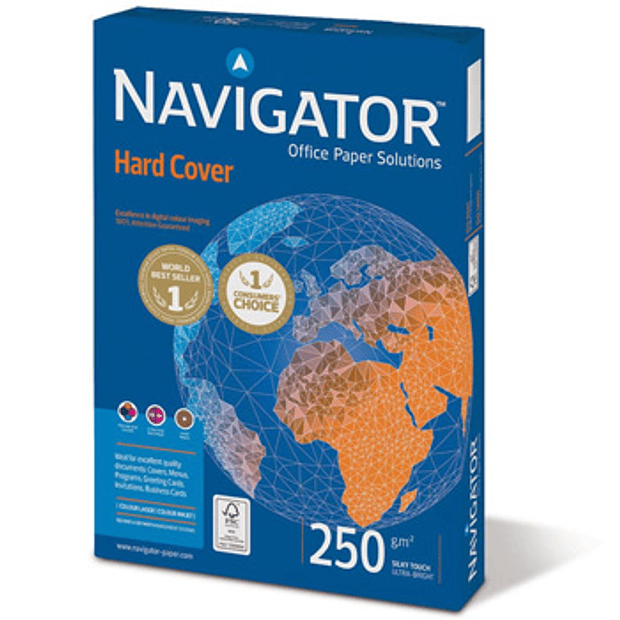 Papel Fotocopia A4 Navigator 250gr 125fl 2