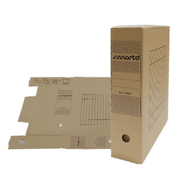 Caixa Arquivo Cartão Kraft  L80 50un.( quantidade consulte nos ) 