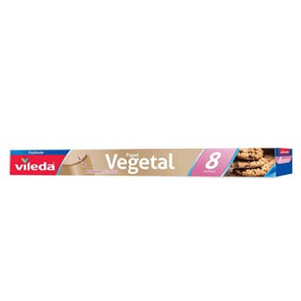 Papel Vegetal Alimentar Vileda 8M 