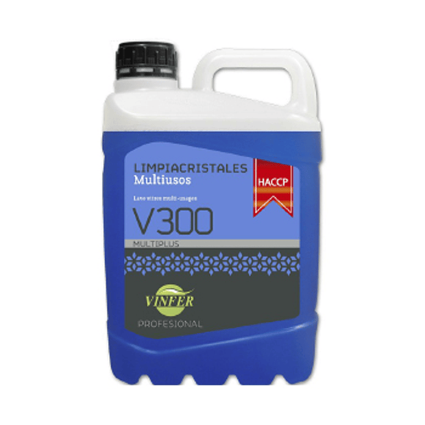 DETERGENTE LIMPA VIDROS HACCP 5L VINFER 