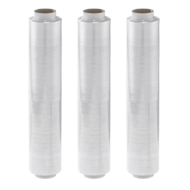 Rolo Filme Alimentar Aderente 45cmx250m 8my Pack 3 Rolos 