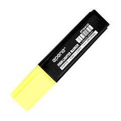 Marcador Fluorescente Epene Amarelo CX 12
