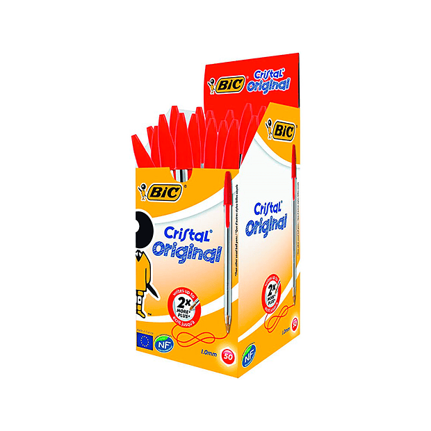 Esferográfica BIC Cristal Vermelho cx. 50  