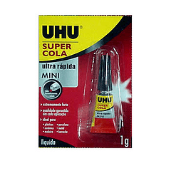  Cola UHU Super cola 1gr pack 2un