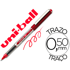Marcador uni-ball roller ub-150 vermelho 0,5 mm 1,41€ un CX12