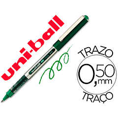 Marcador uni-ball roller ub-150 verde 0,5 mm. 1,41€ un. CX12