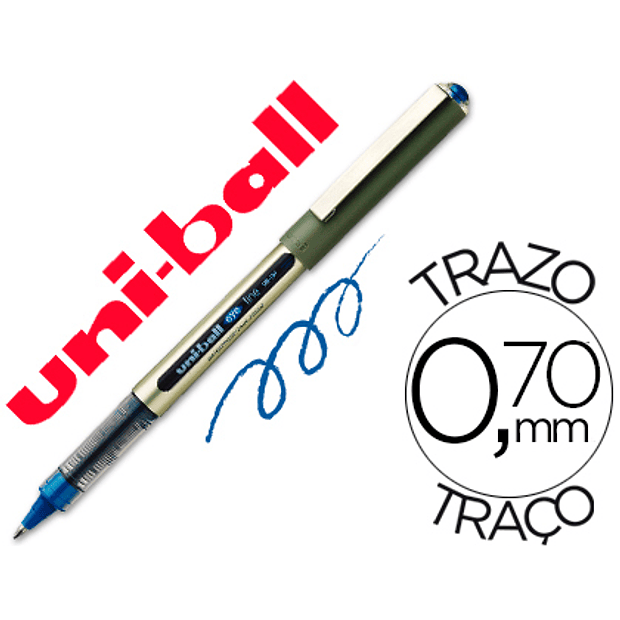 Marcador uni-ball roller ub-157 Azul 0,7 mm  CX12  