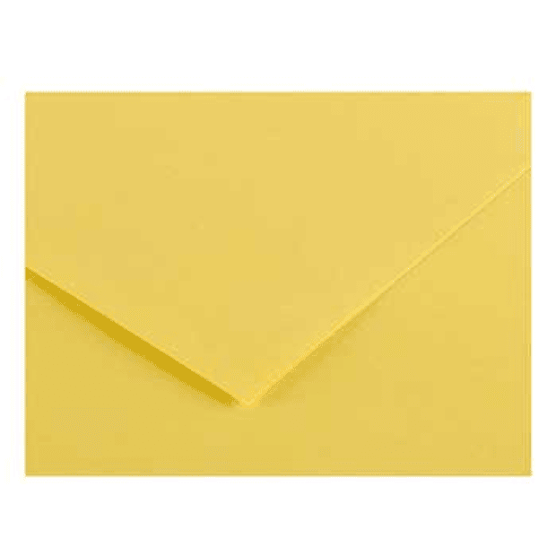 Cartolina 50x65 CANSON 185gr Amarelo Limão 25 fl. €0,40 