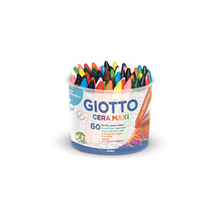  Lapis de Cera Giotto Maxi 60unid (5X12 cores)
