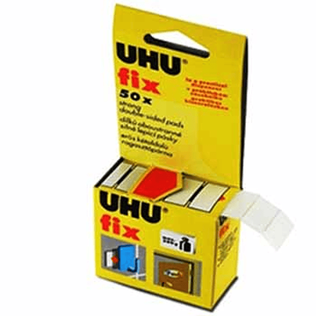 Fixadores Adesivos Dupla Face UHU Fix 50un 