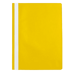 Classificador Capa Transparente Amarelo pack 20