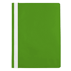 Classificador Capa Transparente Verde Pack 20