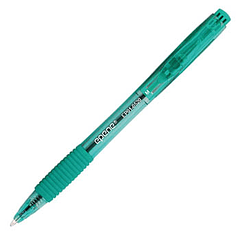  Esferográfica Verde 1mm Retrátil Ball Point cx.50