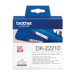 Etiquetas Brother DK-22210
