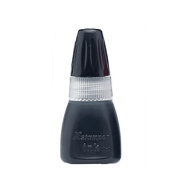 Tinta carimbo preta 20 ml 