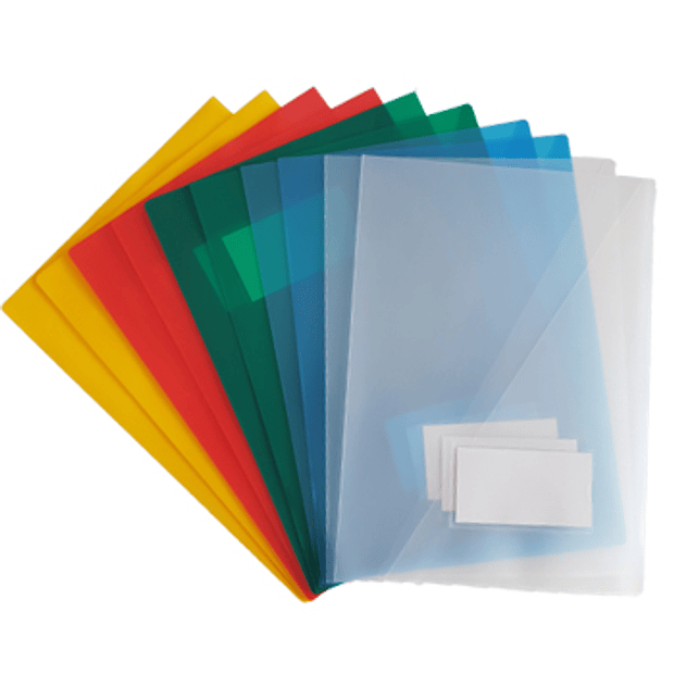 Classificador Plastico c/Visor  Sortido 10un 1