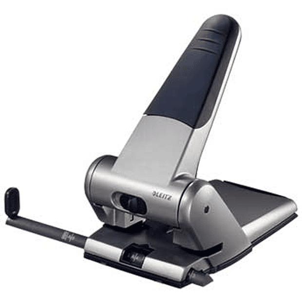 Furador 63 fl. Leitz 5180 Cinza Prata 