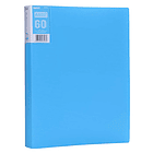 Portfolio A4 c/ 60 Bolsas Azul 1