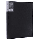 Portfolio A4 c/ 60 Bolsas preto 1
