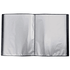 Portfolio A4 c/ 60 Bolsas preto 2