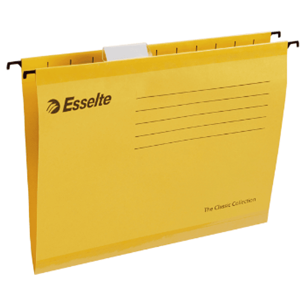 Capa Suspender 345x240mm Amarelo 25un 