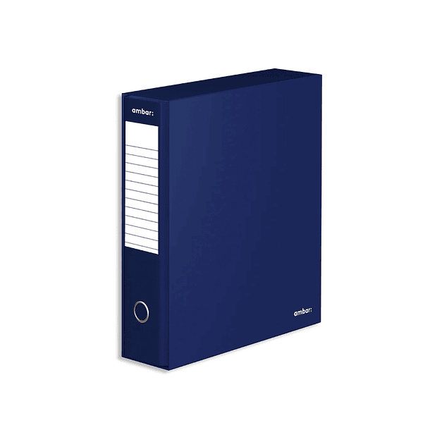 Pasta Arquivo+Cx. Ambar L/ L  Azul 