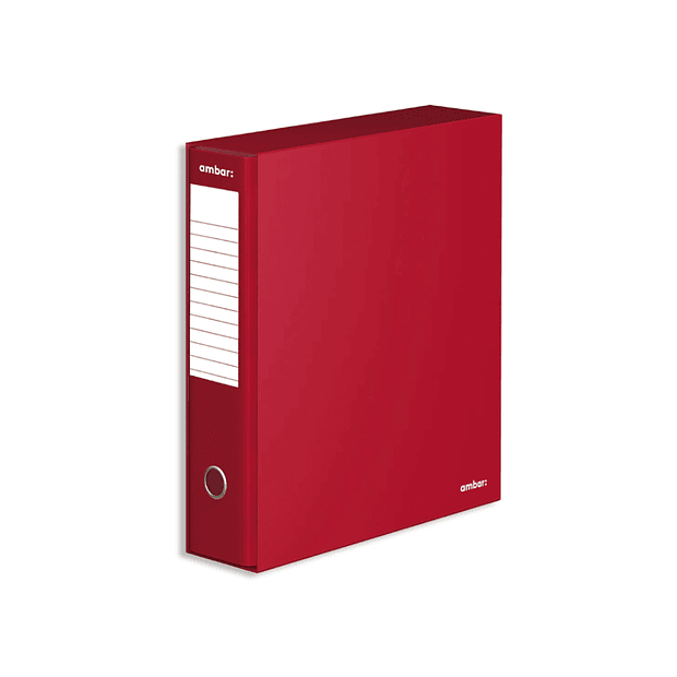 Pasta Arquivo+Cx Ambar L/ L  Bordeaux 