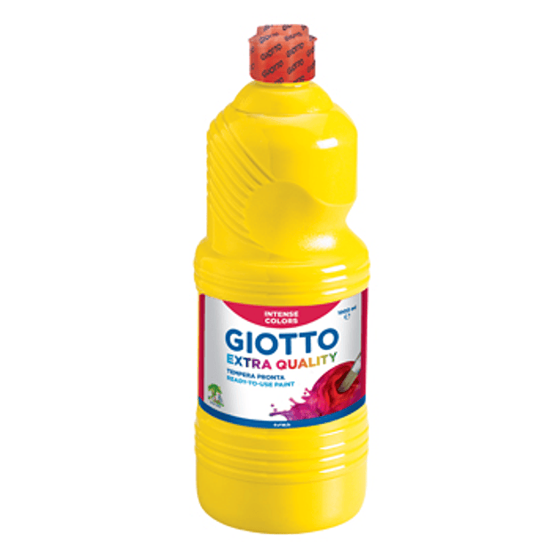 Guache Líquido 1L Giotto Extra Quality amarelo 