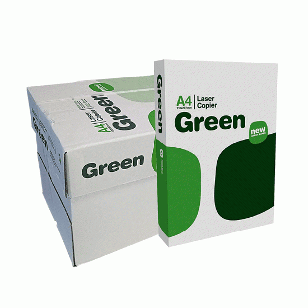 Papel Fotocopia A4 75gr Green 5x500fl. 10cx. 13,84€ 