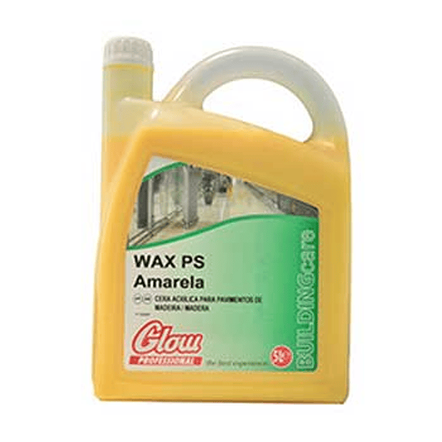 Cera Acrilica P/ Pavimentos Amarela GLOW 5L 