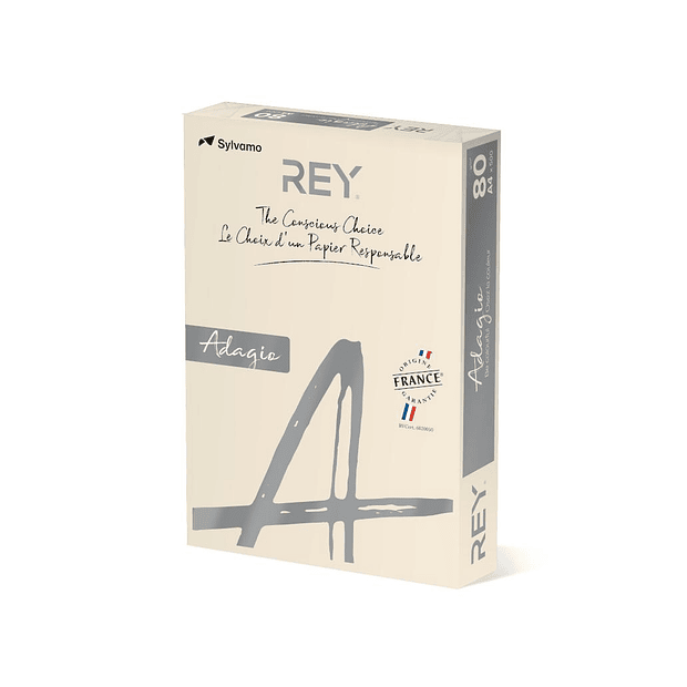 Papel Fotocopia A4 80gr Creme/Marfim Adagio cd93  1x500Fls ( quantidade consulte nos ) 2