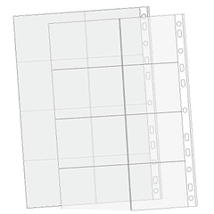 Bolsas Catálogo A4 120mic 8 Divisórias Roma 307 10un