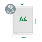 Bolsas Catálogo A4 170mic Alta Capacidade 5un 2