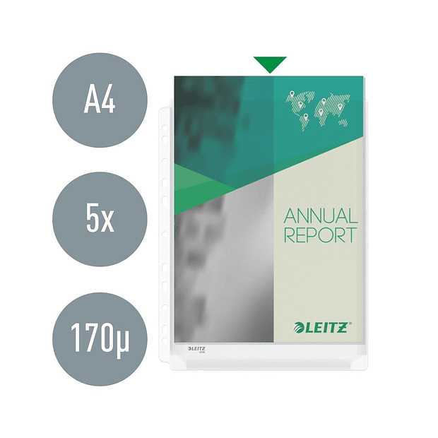 Bolsas Catálogo A4 170mic Alta Capacidade 5un 3