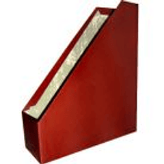 Porta Revistas 30x25x8cm Cartão Bordeaux