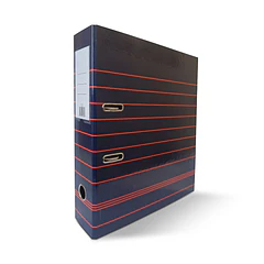 Pasta Arquivo L80 320x280 Riscas Azul 10un.