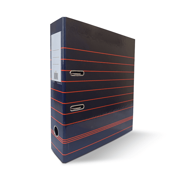 Pasta Arquivo L80 320x280 Riscas Azul 10un. 