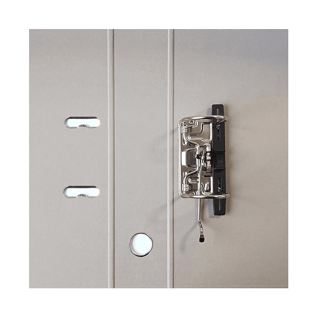 Pasta Arquivo L80 320x280 Riscas Cinza 10un. 2