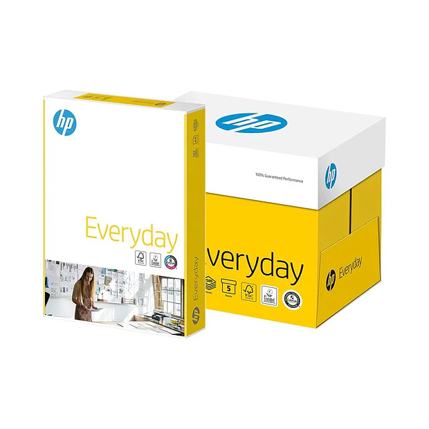 Papel Fotocopia A4 75gr HP Everyday 4cx. 13,72€ 