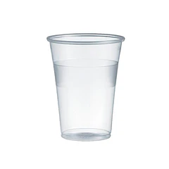 Copos 200ml Plástico Transparente 50un