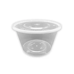 Embalagem Redonda Alimentar 1000ml PP c/Tampa 50un