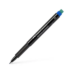 Marcador Permanente Super Fino 0,4mm azul 2 un.