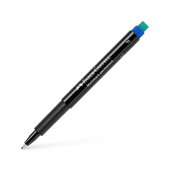 Marcador Permanente Fino Faber-Castell 0,7mm azul 2 un.