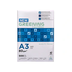Papel fotocopia A3 80gr Greening 500fl. ENVIO GRÁTIS