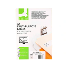 Etiquetas adesivas 105x148,5 CONNECT 100fl. ENVIO GRÁTIS
