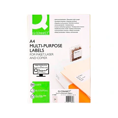 Etiquetas adesivas 70x37mm CONNECT 100fl. ENVIO GRÁTIS
